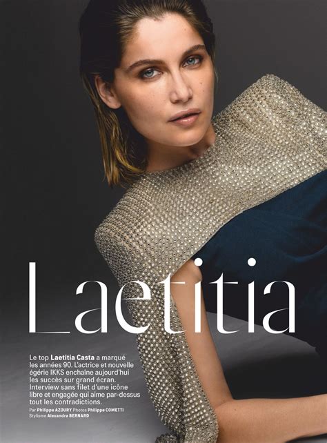 Laetitia Casta’s show day diary 